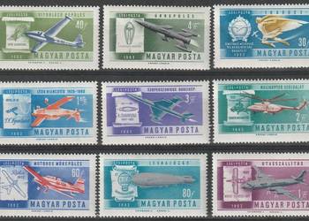 WĘGRY - POCZTA LOTNICZA - 1962 - CZYSTE **