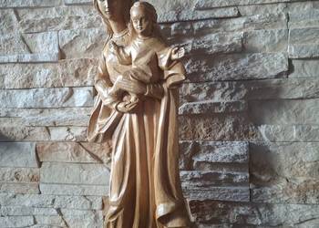 Rzeźba z drewna, Matka Boża z Dzieciątkiem