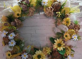 WIANEK Z CYTRYNAMI LED