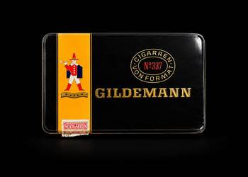 Vintage Puszka Na Cygara Gildemann