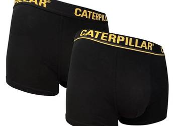 CATERPILLAR bokserki męskie, 2 pary, kolor czarny, rozmiar M (86 cm), NOWE