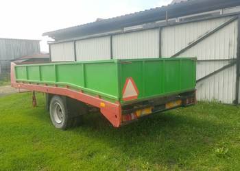 Przyczepa sztywna jednoosiowa