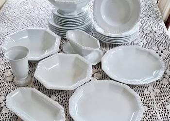 Rosenthal Biała Maria ~serwis obiadowy dla 6-ciu osób, porcelana premium