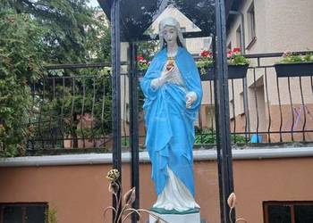 Kapliczka metalowa #kapliczki przydrożne