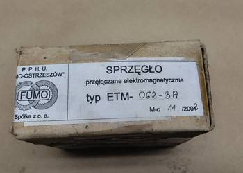 Sprzęgło wielopłytkowe ETM-062-3A