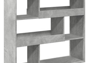 Regał szarość betonu 100x33x945 cm materiał drewnopochodny WM-3309477