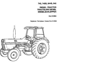 CASE 745S katalog cześci