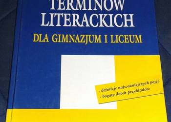 Szkolny słownik terminów literackich - Tomasz Miłkowski