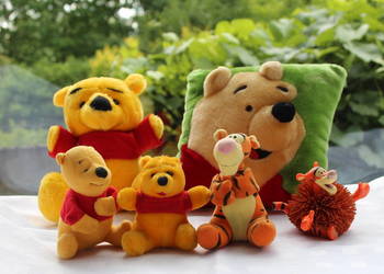 Zestaw Pluszak Kubuś Puchatek Tygrysek Winnie The Pooh