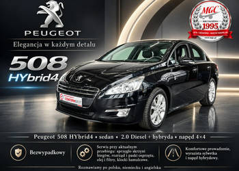 Peugeot 508 Peugeot 508 4Hybrid - DUŻY SERWIS - BEZWYPADKOWY I (2010-2018)