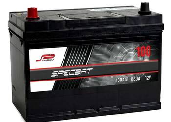 Akumulator 100Ah 680A SPECBAT  Japan LEWY PLUS