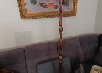 lampę stojącą drewnianą podłogową bardzo pilnie sprzedam