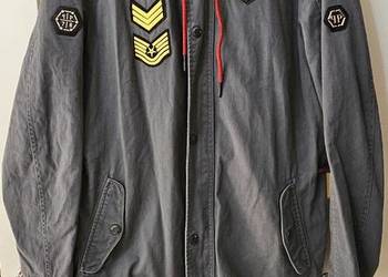 Kurtka Philipp plein XL piękna szara parka edycja limitowana nie gucci arma