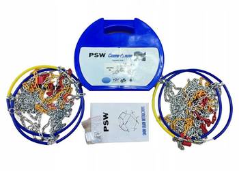 ŁAŃCUCHY ŚNIEGOWE - 1 PARA - PSW 9mm / 13' - 17' / ROZMIAR 80