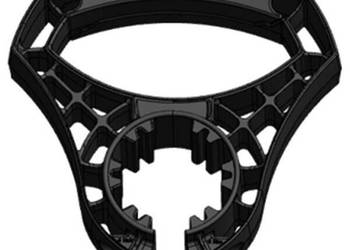 Uchwyt do manewrowania kołem podporowym, uchwyt Ø 48 mm 1931978