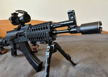 Wiatrówka CO2 BB 4,5 mm crossman ak1 full auto kolimator zestaw