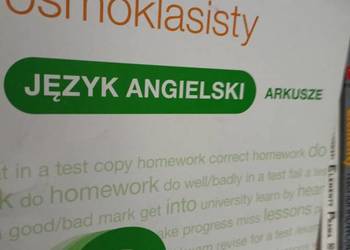 Egzamin ósmoklasisty używane podręczniki szkolne księgarnia