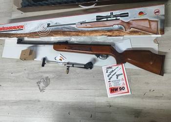 Wiatrówka Weihrauch HW 90 kal 4.5  Plus Pompka