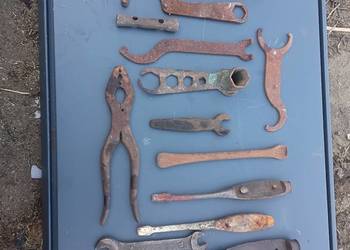 Klucze zestaw zabytkowy motocykl