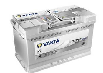 Akumulator 80Ah 800A VARTA Silver Dynamic A6 F21 AGM START&STOP