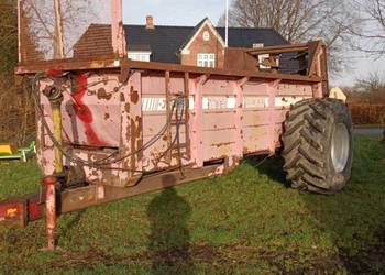 Rozrzutnik obornika JF MTS 12000 . Świeżo sprowadzony . Wałki pionowe