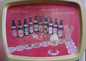 Taca metalowa Żywiec
