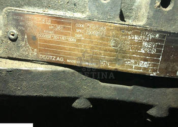 Fendt 936 Silnik Części TTCD78l6 TTCD 7.8 l6