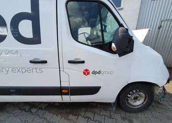 DRZWI PRAWE PRZÓD RENAULT MASTER III BIAŁE DPD