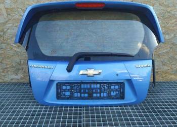 TYLNA KLAPA POKRYWA BAGAŻNIKA GUC BDB CHEVROLET SPARK II 2 GUC