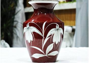 Wazon Przebiśniegi Porcelana Spechtsbrunn, Turyngia, Niemcy, lata 60-70te