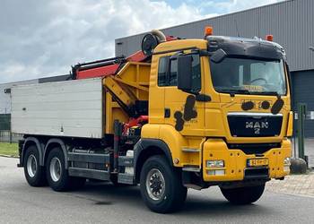 Uzywana Wywrotka 6x6  z dzwigiem MAN Tgs 28400
