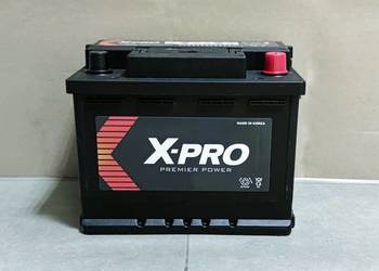 535x239x597 Akumulator X-PRO 55Ah 480A EN wysoki Prawy Plus