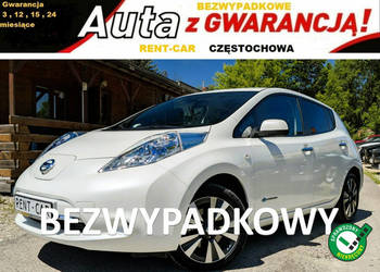 Nissan Leaf ZE0*30kWh*109PS*Bezwypadkowy*Skóra*Klimatronik*73.000km*Serwis*