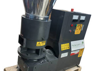 Peleciarka 15 kW do 220 kg/h wolnoobrotowa granulator pelet drzewny karma