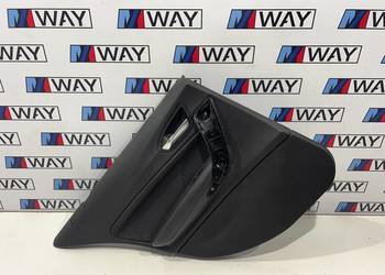 BMW F20 BOCZEK TAPICERKA DRZWI LEWY PRZÓD ANTRACYT 7274503