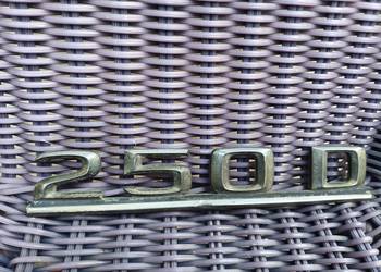 Mercedes W124 znaczek emblemat na tylną klapę 250D