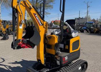 Minikoparka YUCHAI U10 silnik KUBOTA hydraulika SHIMADZU jak Kubota K008 Ya