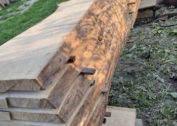 dechy dębowe live edge wood  monolit
