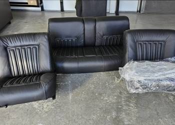 Citroen DS ID fotele boczki kanapa skóra naturalna