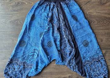 Spodnie szarawary rayon