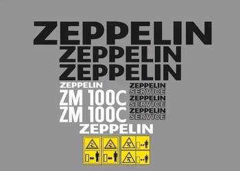 Naklejki oklejenie ZEPPELIN ZM100 Zamiennik