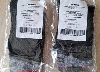 Nowe 2x skarpety sportowe czarne 39-41 trawena