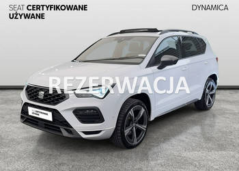 Seat Ateca VAT 23% FR 2.0TSI 190KM DSG 4x4 2022 r., Salon PL I właściciel