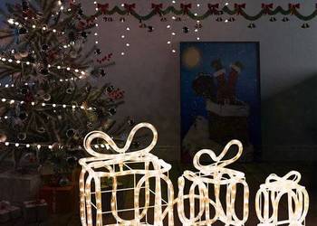 vidaXL Dekoracja świąteczna, prezenty, 180 LED, do domu i ogrodu(SKU:289982