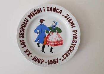 Talerz okazjonalny włocławek Zespół Pieśni i Tańca