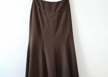 Brązowa długa spódnica Maxi Vintage y2k 38