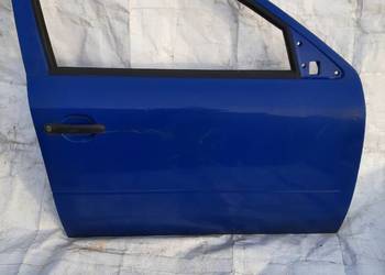 Skoda Octavia 1 drzwi prawe przednie pasażera prawy przód niebieskie