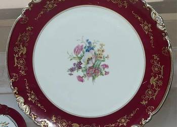 Wielka Patera. Koningl. pn. Tettau. Import.  Znana bawarska wytwórnia Konig