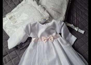 Zestaw sukienka do chrztu