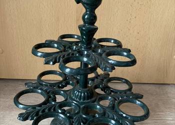 Rustykalny organizer na jajka